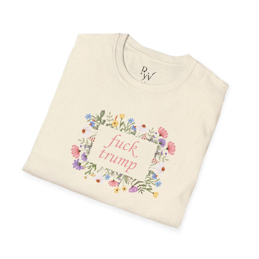 FDT Floral Frame Unisex T-shirt